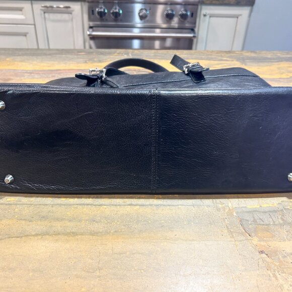 DANIER black leather tote - Picture 7 of 11